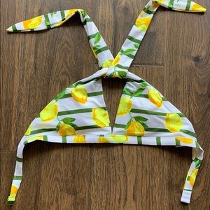 Aerie lemon swimsuit top